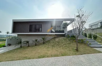 Casa em condomínio fechado com 5 quartos à venda na avenida isaura roque quércia, 6662, loteamento residencial entre verdes (sousas), campinas, 426 m2 por r$ 7.250.000