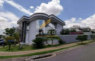 Casa em condomínio fechado com 4 quartos à venda na rua roberto abdalla, 001, vila dos plátanos, campinas, 360 m2 por r$ 2.699.000