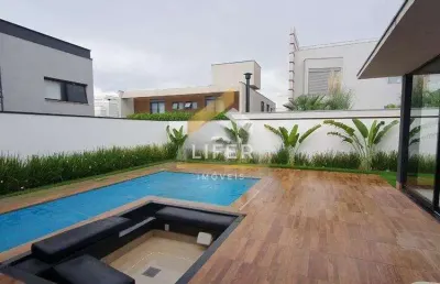 Casa em condomínio fechado com 3 quartos à venda na rua josé peressinoto, 68, alphaville dom pedro 2, campinas, 330 m2 por r$ 3.990.000