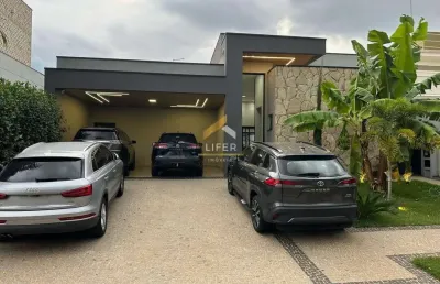 Casa em condomínio fechado com 4 quartos à venda na avenida presidente juscelino kubitschek de oliveira, 901, parque brasil 500, paulínia, 266 m2 por r$ 2.660.000