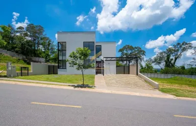 Casa em condomínio fechado com 4 quartos para alugar na alameda dos ipês roxos, 001, santa cândida, vinhedo, 330 m2 por r$ 21.000