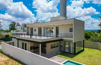 Casa em condomínio fechado com 4 quartos para alugar na dos ipês roxos, 001, santa cândida, vinhedo, 400 m2 por r$ 22.000