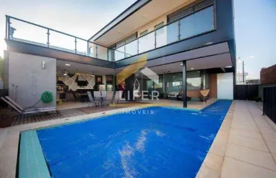 Casa em condomínio fechado com 4 quartos para alugar na avenida dermival bernardes siqueira, 013, swiss park, campinas, 340 m2 por r$ 14.500