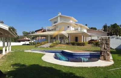 Casa em condomínio fechado com 4 quartos à venda na rua do realengo, sn, loteamento caminhos de san conrado (sousas), campinas, 600 m2 por r$ 2.340.000