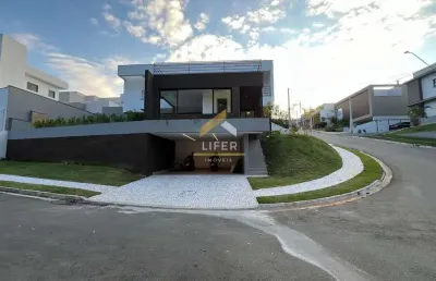 Casa em condomínio fechado com 3 quartos à venda na rua joão ubiali, 588, chácaras silvania, valinhos, 310 m2 por r$ 2.850.000