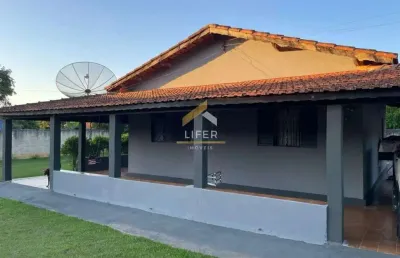 Chácara / sítio com 2 quartos à venda na rua três, 98, chácaras planalto, monte mor, 500 m2 por r$ 620.000