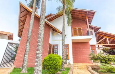 Casa em condomínio fechado com 4 quartos à venda na rua dos alfeneiros, 440, residencial vila verde, campinas, 455 m2 por r$ 2.790.000