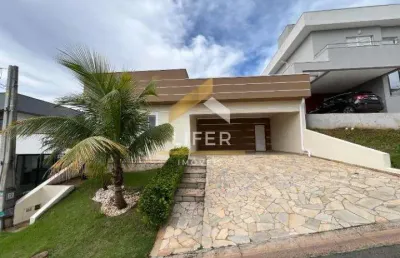 Casa em condomínio fechado com 3 quartos para alugar na rua ettore bertoli, 300, loteamento residencial santa gertrudes, valinhos, 183 m2 por r$ 6.800