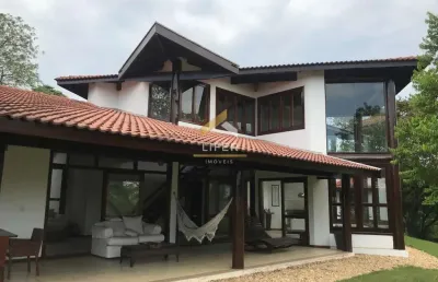 Casa em condomínio fechado com 5 quartos à venda na rua ariovaldo antonio bocatte, 345, chácaras são bento, valinhos, 500 m2 por r$ 1.970.000