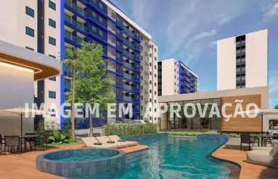 Lançamento  com apartamento de dois e três quartos, área de lazer completa
