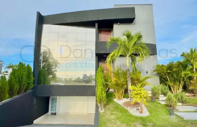 Casa com salão de jogos, adega e 3 pavimentos no alphaville natal. oportunidade