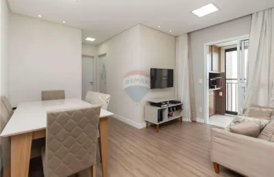Apartamento 2 dormitórios com 1 suíte e 2 vagas de garagem