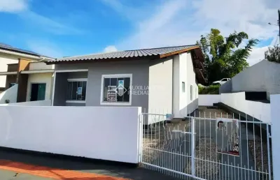 Casa com 3 quartos à venda na beatriz sumar amorim, 85, bela vista, palhoça, 80 m2 por r$ 450.000