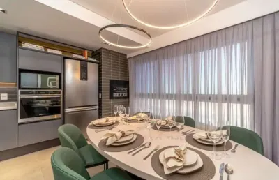 Apartamento com 3 quartos à venda na avenida marcondes de mattos, 250, centro, biguaçu, 119 m2 por r$ 950.000