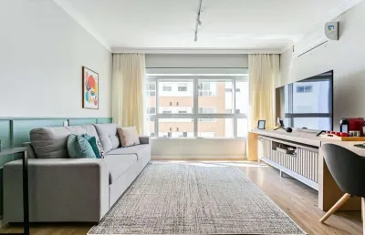 Apartamento com 1 quarto à venda na rua elizeu di bernardi, 54, campinas, são josé, 39 m2 por r$ 820.000
