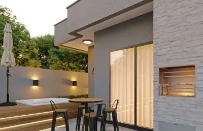 Casa com 2 quartos à venda na rute cane da cruz elias, 17, forquilhas, são josé, 77 m2 por r$ 489.990