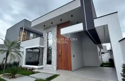 Casa com 3 quartos à venda na delfínio, 38, bela vista, palhoça, 98 m2 por r$ 820.000