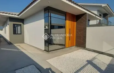 Casa em condomínio fechado com 3 quartos à venda na nicolau josé de farias, 133, nova palhoça, palhoça, 150 m2 por r$ 475.000