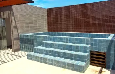 Cobertura duplex nova, com 156 m² com 3 quartos e piscina privativa no bairro dos estados