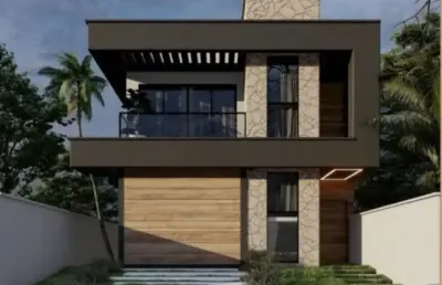 Maravilhosa casa duplex 4 suítes no condomínio vila florença residencial  em abrantes.