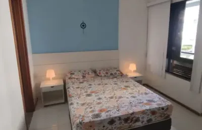 Aluguel de apartamento 2/4 com suíte mobiliado em armação. posição nascente.