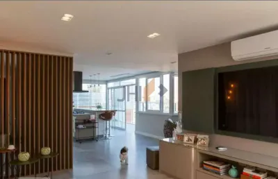 Cobertura duplex mobiliada, com 250 m² no alto da lapa,  para venda
