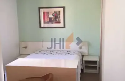 Flat com 1 quarto para alugar na Avenida Ibijaú, 368, Moema, São Paulo