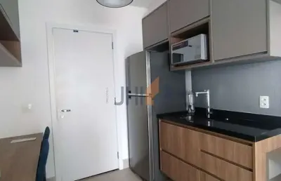 Apartamento com 41 m² mobiliado, em santa cecília para locação