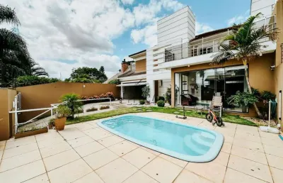 Casa à venda em são leopoldo - jardim américa - semi mobiliada - com piscina e churrasqueira