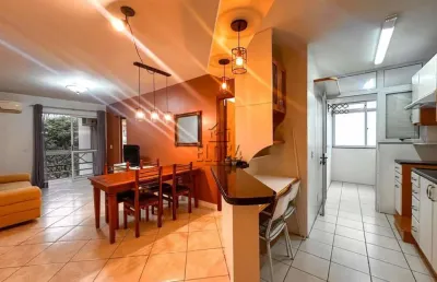 Imóvel com sacada e churrasqueira em são leopoldo - apartamento semi mobiliado no morro do espelho