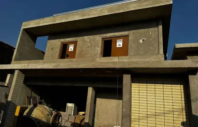 Casa em condomínio fechado com 2 quartos à venda na Vila Antártica, Praia Grande 