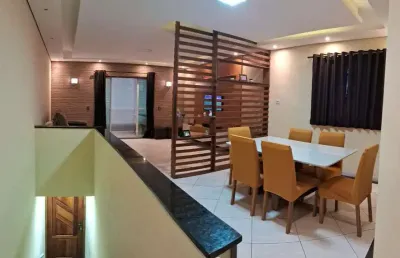 Casa com 3 quartos, cidade naútica, são vicente - r$ 390 mil, cod: 138710