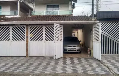 Sobrado de condomínio com 2 quartos, cidade naútica, são vicente - r$ 320 mil, cod: 138733