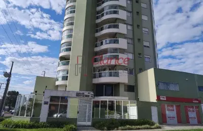 Apartamento rua capitão benjamin claudino ferreira, edifício edifício mont serrat, apartamento andar alto, apartamento no centro são josé dos pinhais