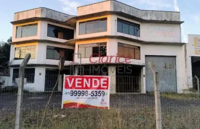 Imóvel comercial são josé dos pinhais-pr  prédio na av. das américas, 1500 - três marias  944,67 m²  6 banheiros  15 vagas de garagem  fácil acesso às rodovias  oportunidade única!