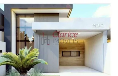 Casa de alto padrão no bairro são pedro, são josé dos pinhais-pr: 3 quartos, 1 suíte, 2 salas, 1 banheiro, 3 vagas de garagem, 123m²
