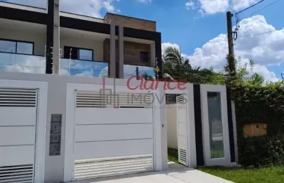 Imperdível: sobrado de 3 suítes no centro de sjp-pr, 160m², 2 salas, 2 vagas, localização privilegiada!