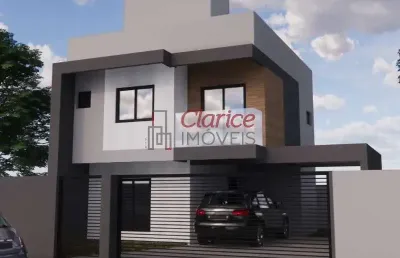 Sobrado com 3 suites no bairro afonso pena, próximo ao colégio adventista em são josé dos pinhais.