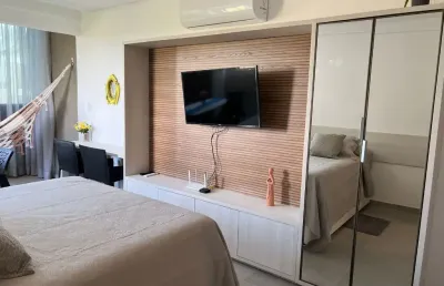 Flat à venda em porto de galinhas 31m² lindamente decorado.