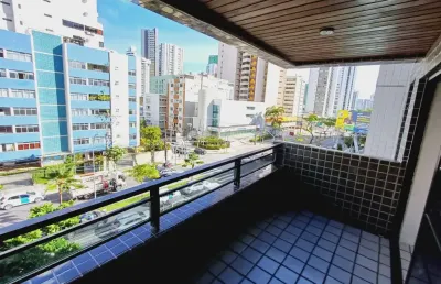 Apartamento amplo à venda em boa viagem – 4 quartos | 2 suítes | 2 vagas | 300m do mar