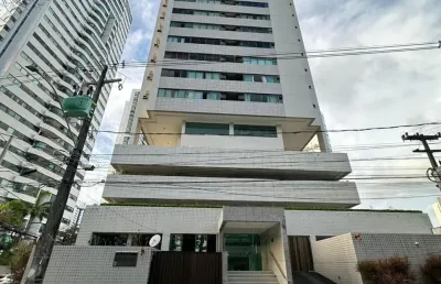 Flat à venda mobiliado com 34m² no coração de boa viagem!