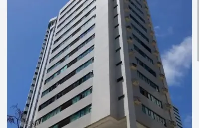 Flat para locação em boa viagem mobiliado com 34m².