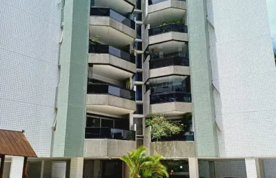 Cobertura para locação mobiliada com 240m² em boa viagem.