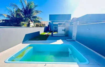 Oportunidade com piscina no jd. atlântico central– itaipuaçu, maricá/rj
