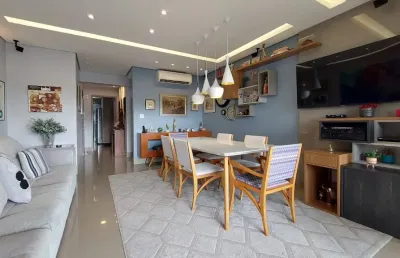 Apartamento a venda no gonzaga - 3 dormitórios (1 suíte) - lazer completo - 2 vagas