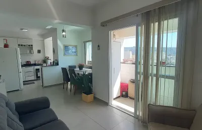 Apartamento à venda – 74m² | 2 dormitórios (1 suíte) | 1 vaga demarcada | residencial portal de santos – campo grande, santos/sp