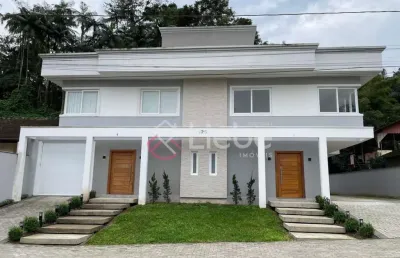 Casa em condomínio fechado com 3 quartos à venda no centro, pomerode , 238 m2 por r$ 1.140.000