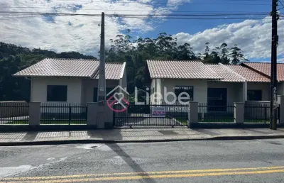 Casa em condomínio fechado com 2 quartos à venda no vale do selke grande, pomerode , 62 m2 por r$ 430.000