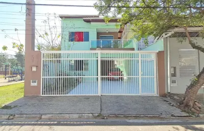 Sobrado em condomínio para venda em mogi das cruzes, jundiapeba, 3 dormitórios, 1 suíte, 1 banheiro, 2 vagas