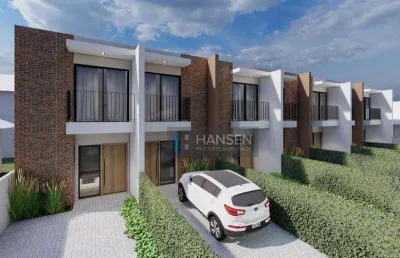 Casa com 2 suítes à venda, 92 m² por r$ 620.534 - boa vista - joinville/sc